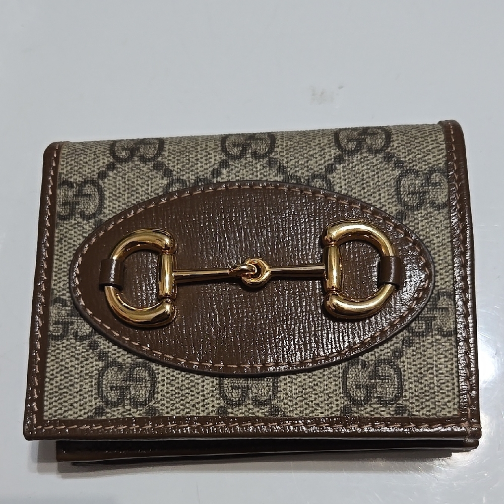 Gucci Brown and Gold Women's Wallet